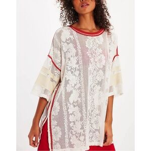 Free People / We The Free Best Match Lace Tee